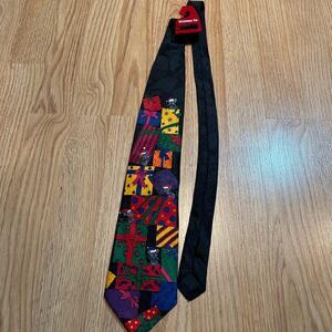 Mens Novelty Christmas Tie Mouse Gift Presents Holiday‎ Necktie